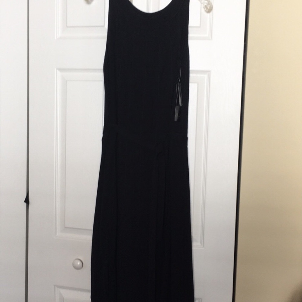 JONES NEW YORK Dark Navy rayon and acrylic dress